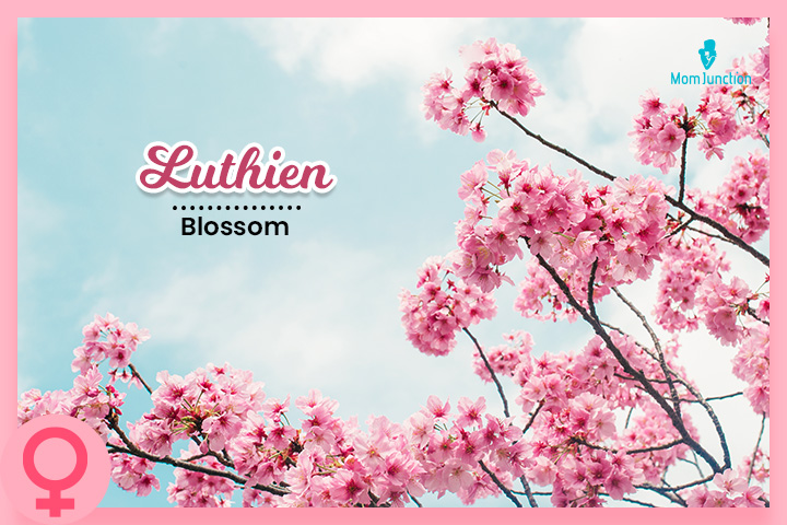 Luthien的意思是开花