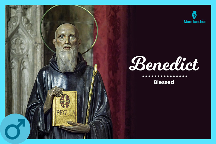 Benedict, Italian Saint names for boys