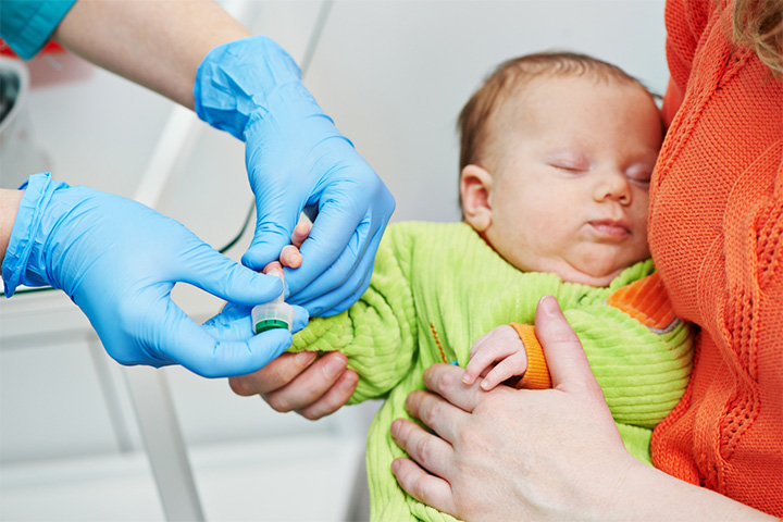 医生可能会建议对婴儿进行血液检查