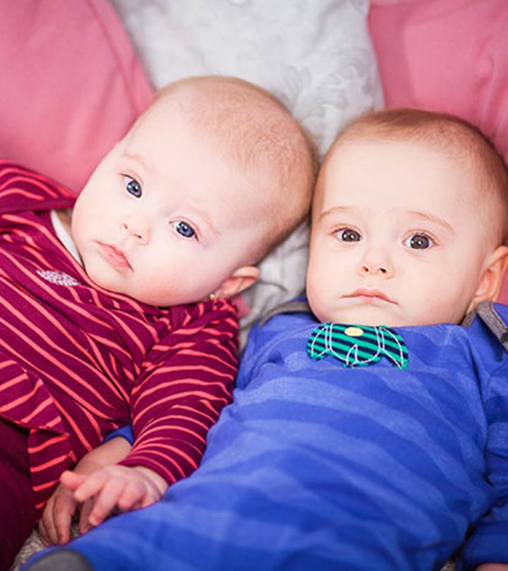 可爱的双胞胎宝宝用流利的婴儿语言交谈正在融化数百万人的心!