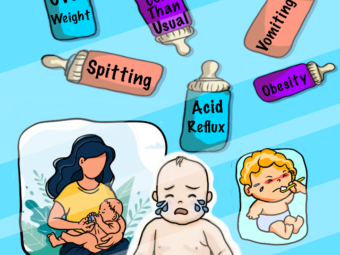 过度喂养婴儿的5种迹象，原因和预防措施