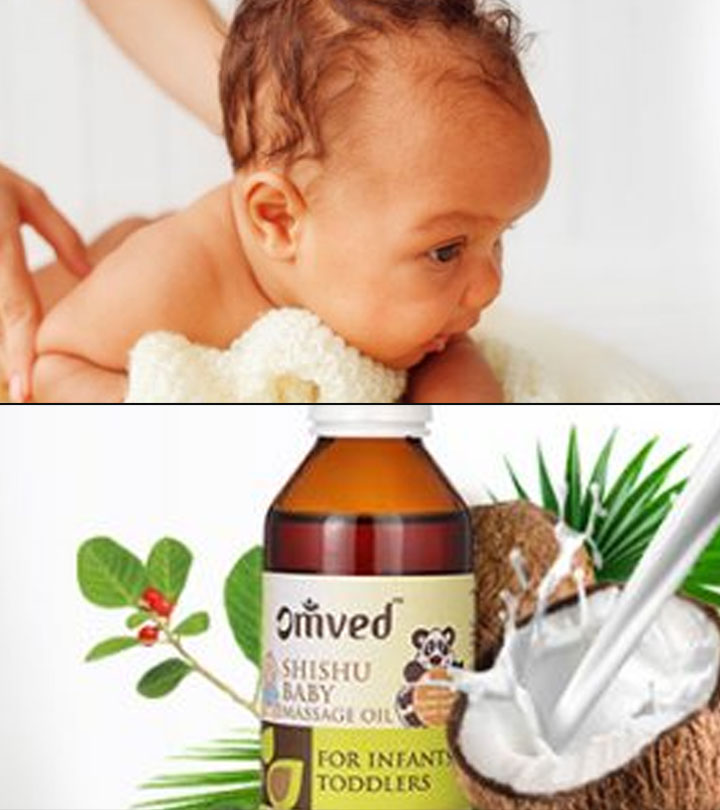 让你的宝宝健康和强壮与OMVED的Shishu泰国婴儿按摩油