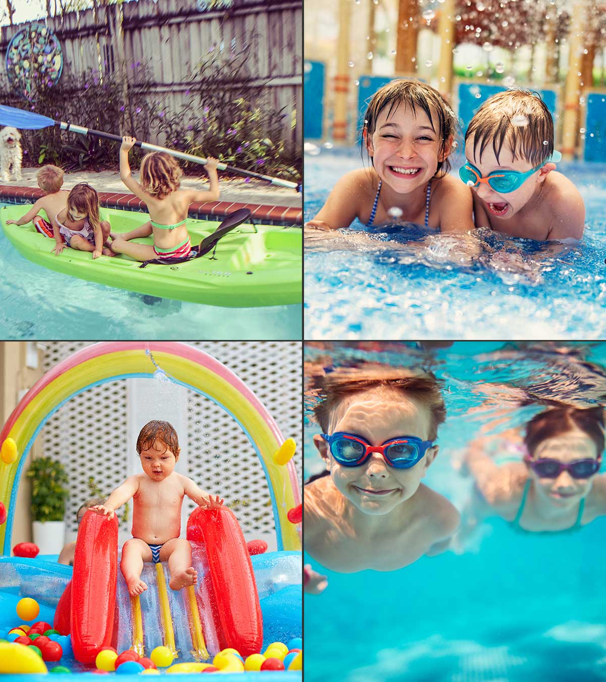 23个最好的孩子游泳游戏和安全提示遵循