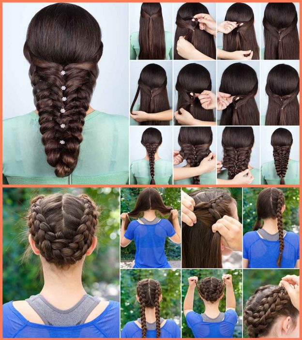 25种漂亮又简单的编织发型供女孩们尝试