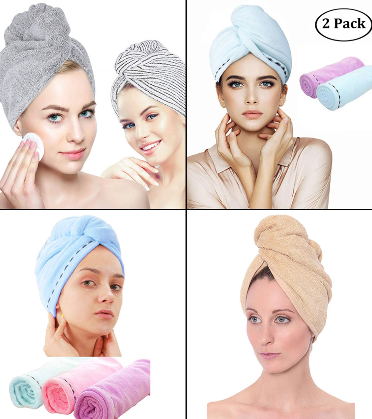 2023年最好的15条干发毛巾，减少头发卷曲
