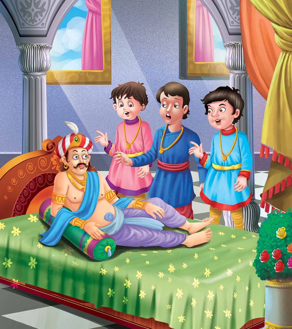 Tenali Rama的故事:国王的宫殿之梦