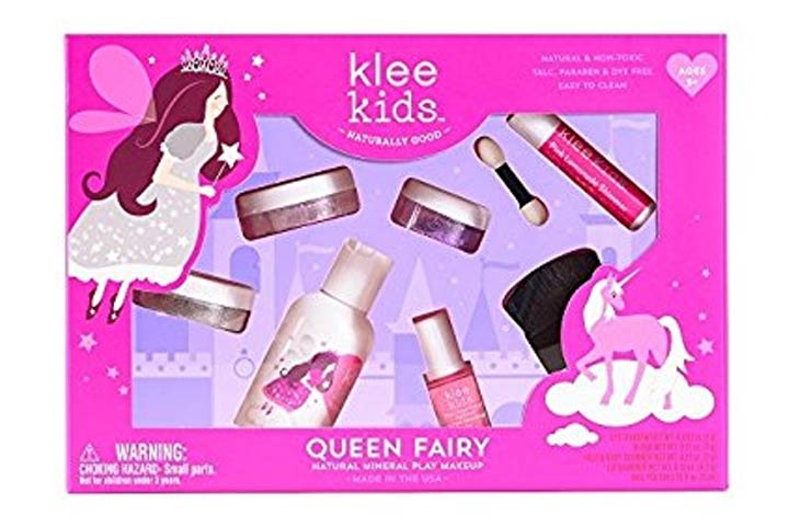 Luna Star Naturals Klee Kids Natural Mineral Makeup six Piece Kit, Queen Fairy