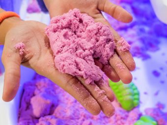 Fun And Easy DIY Recipes Of Kinetic Sand For Kids