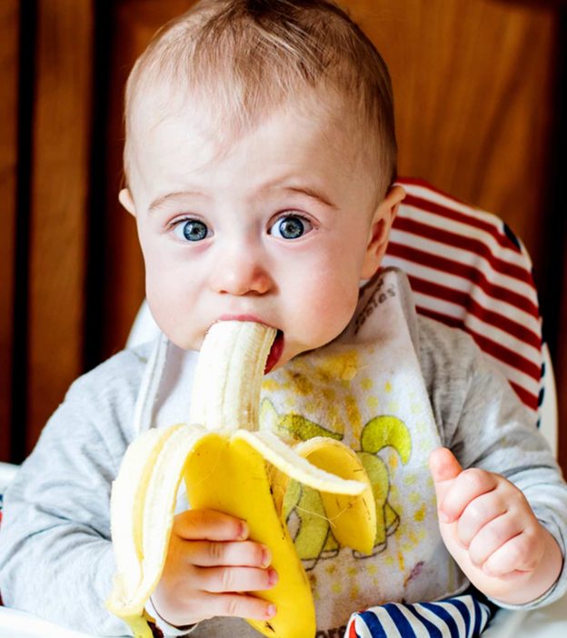 香蕉对婴儿:好处，注意事项，和6个食谱尝试