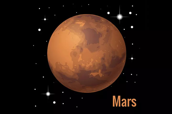关于太阳系中火星的事实