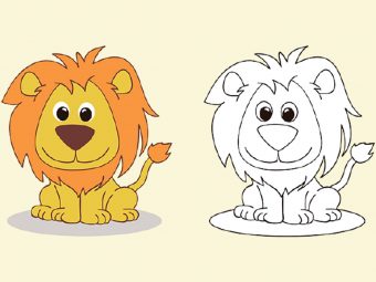 如何为孩子画一只狮子容易一步一步的教程