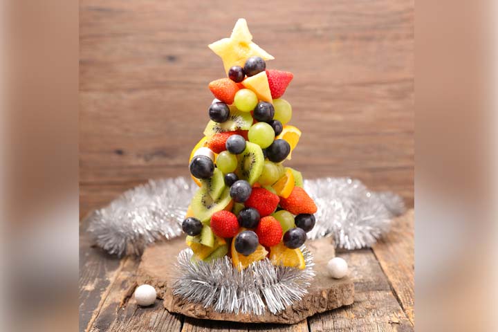 3D水果圣诞树