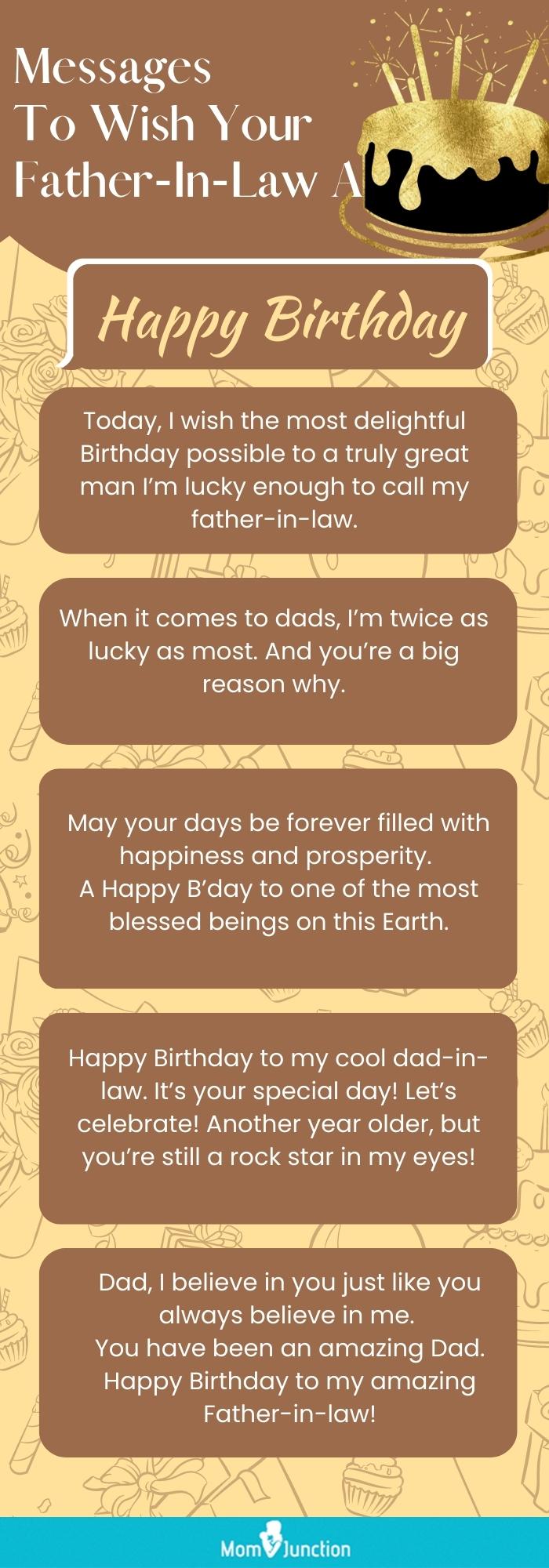 messages to wish your father in law a happy birthday (infographic)