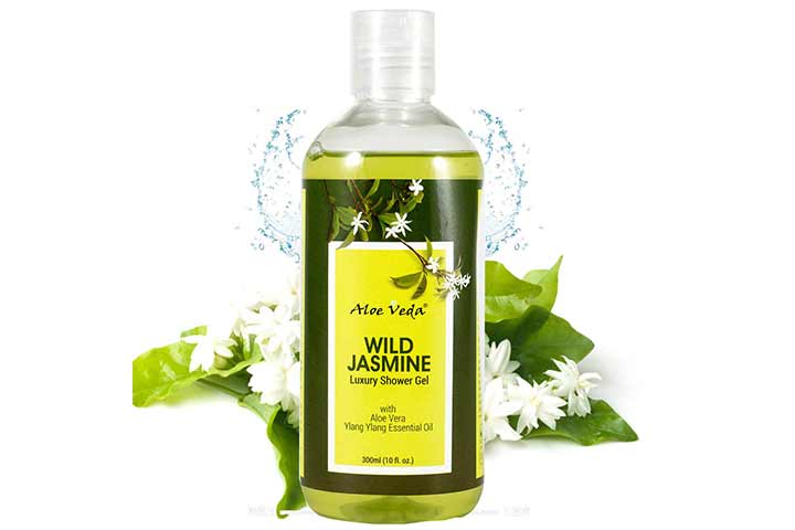 Aloe Veda wild jasmine body shower gel