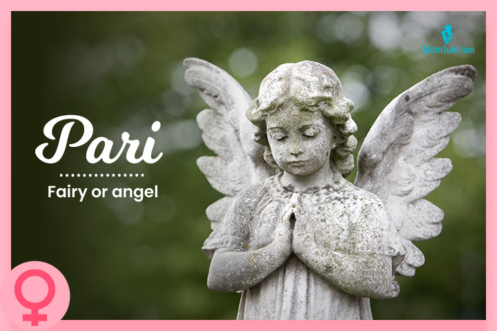 Pari means angel or fairy