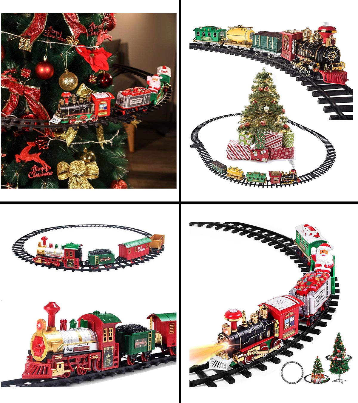 2023年最好的11款圣诞树火车套装