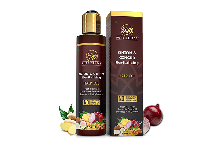 Pure Ethics Onion And Ginger Revitalizing Hair Oil