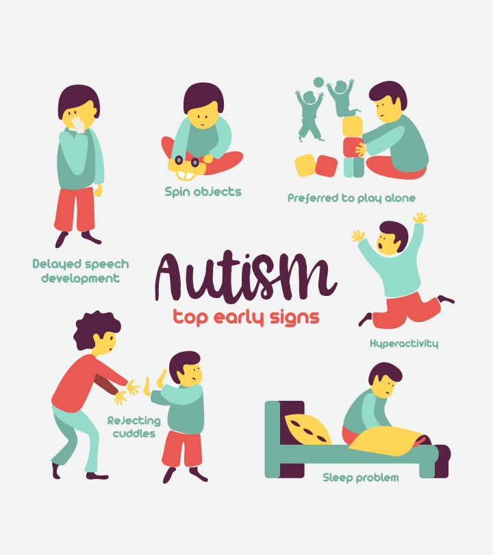 儿童自闭症谱系障碍:类型、症状和原因