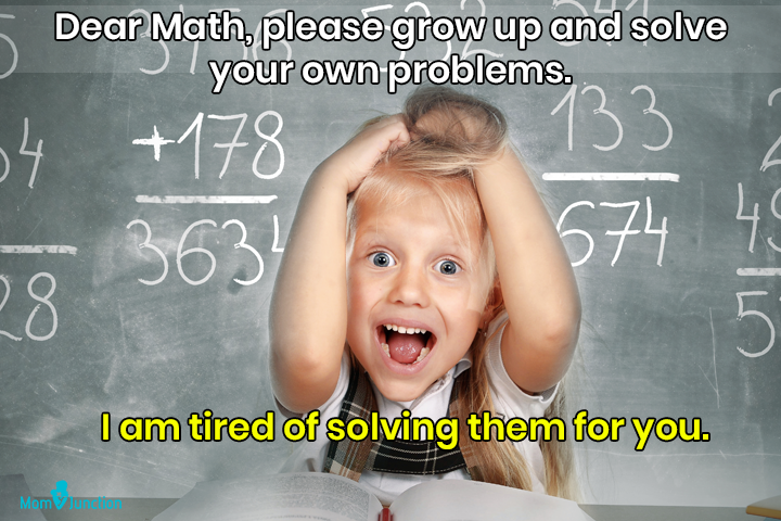 为孩子们解决数学迷因