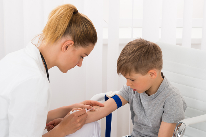 血液检查可以帮助诊断儿童的第五种疾病