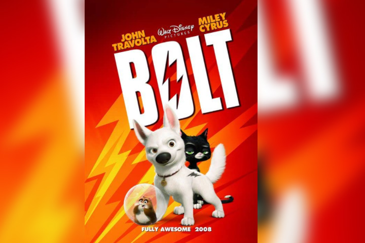 Bolt, dog movie for kids