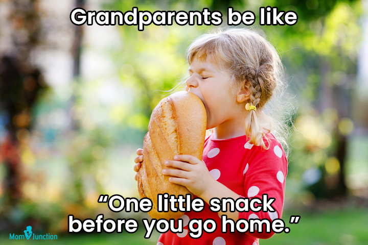 给孩子的祖父母表情包