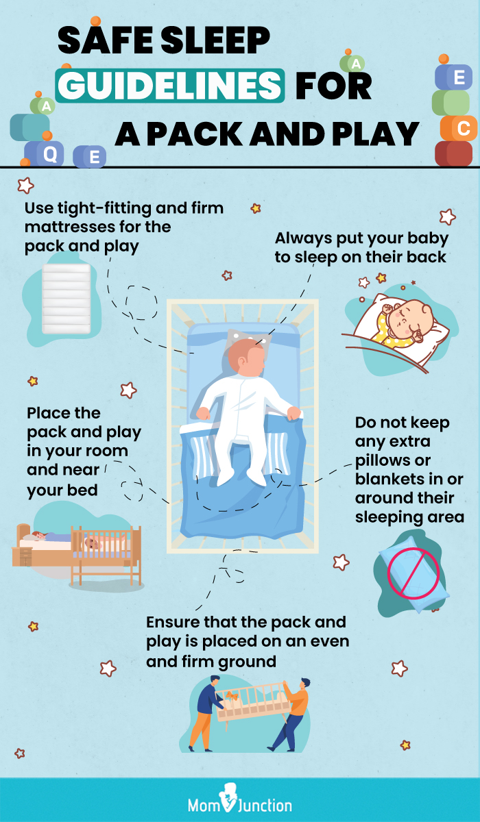 确保宝宝安全睡觉和玩耍的方法(信息图)
