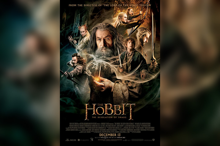 The hobbit, the desolation of Smaug, dragon movies for kids to watch