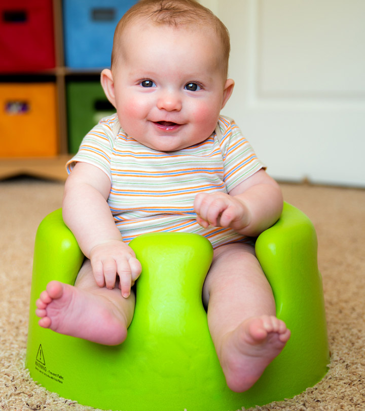 婴儿什么时候可以坐在Bumbo座椅上?年龄，风险和选择