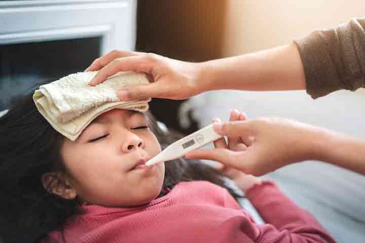 发烧是儿童支气管炎的一种症状。