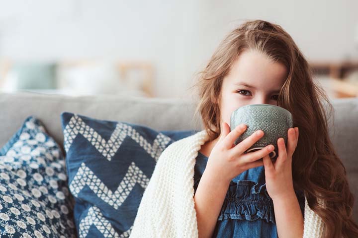 洋甘菊茶是安全的，可以缓解儿童的胃病。