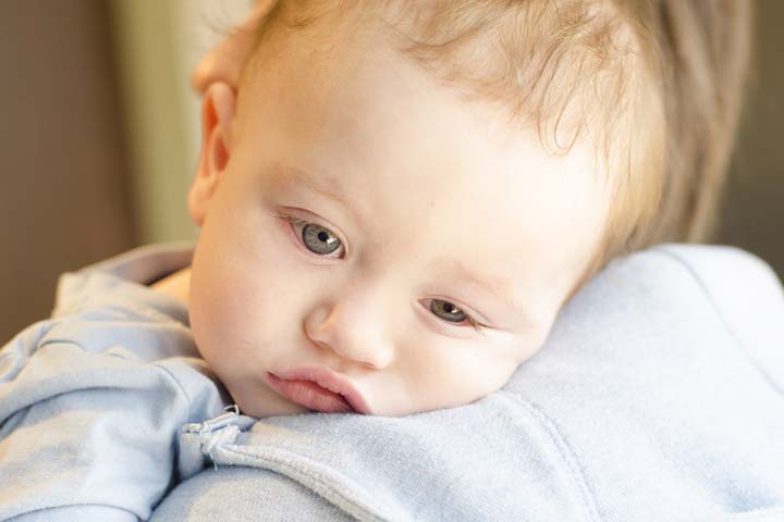气体的形成可能会导致婴儿胃痛