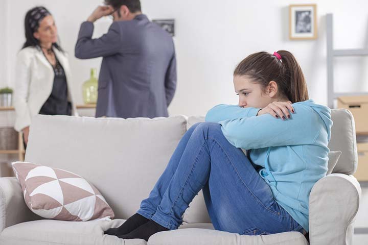 Marital discord between parents may cause stress in teenagers