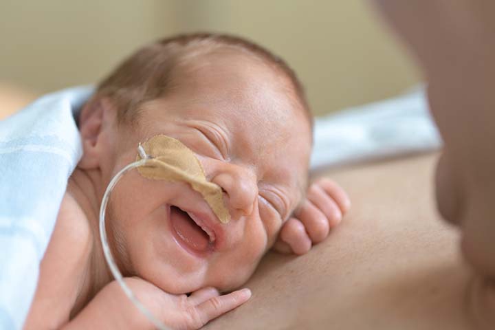 早产儿比足月婴儿更容易叹息