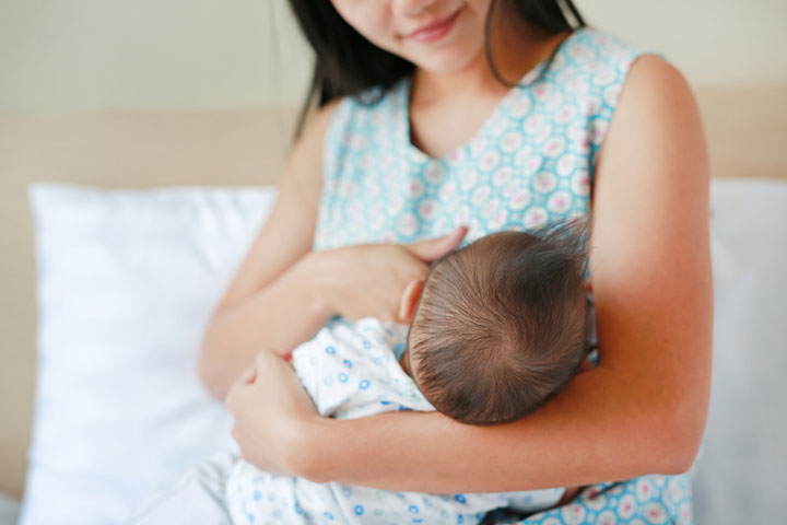 婴儿的吸吮可能会引起宫缩和产后疼痛
