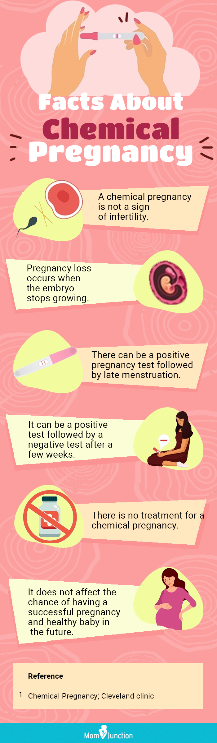 关于化学妊娠的事实(信息图)