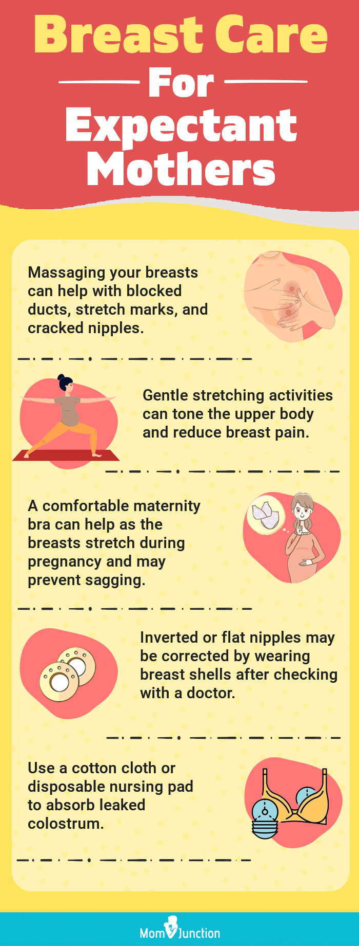 准妈妈乳房护理(信息图)