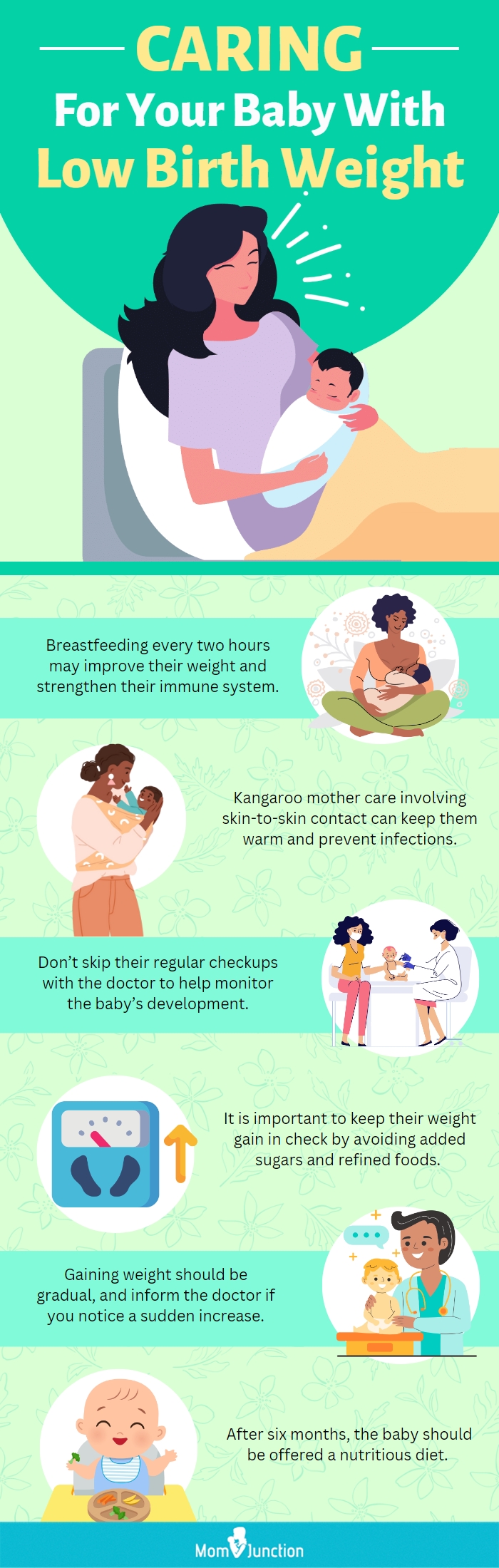 照顾低出生体重婴儿(资讯图)