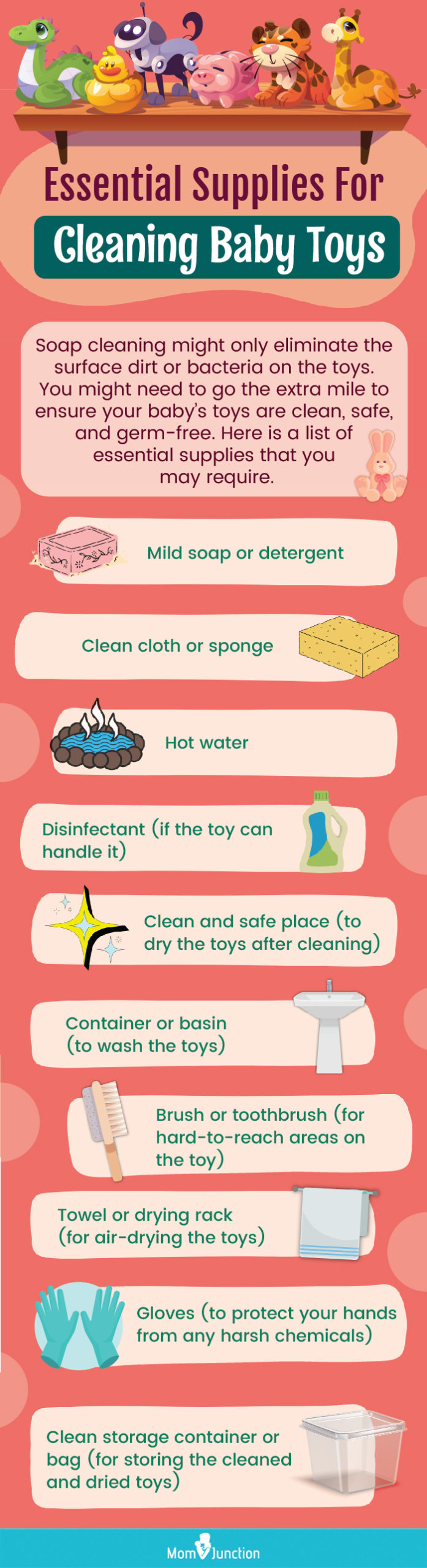 应该用什么清洁婴儿玩具(信息图)