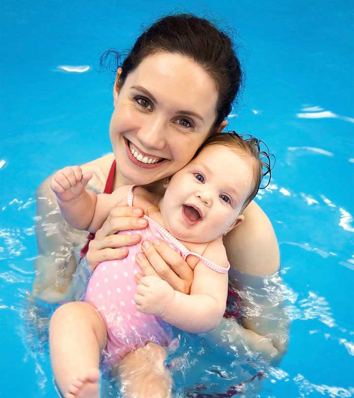 婴儿游泳:何时教和预防措施