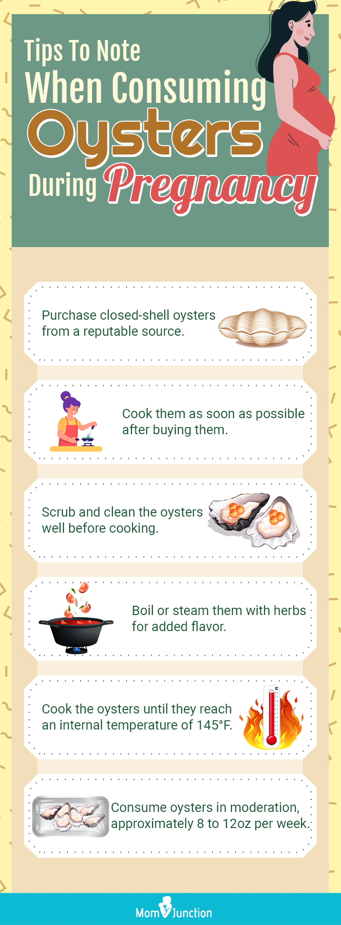 怀孕期间食用牡蛎的注意事项(信息图)manbet安卓版