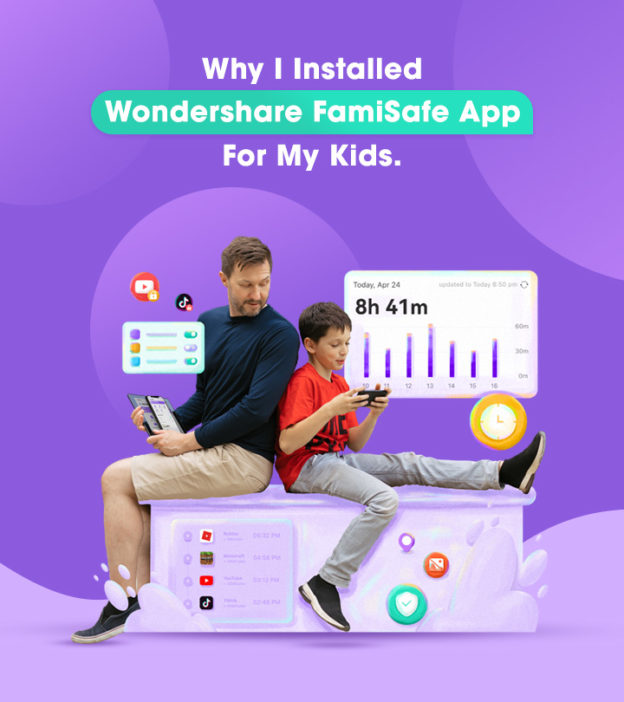 为什么我为我的孩子安装了Wondershare家庭安全应用程序。