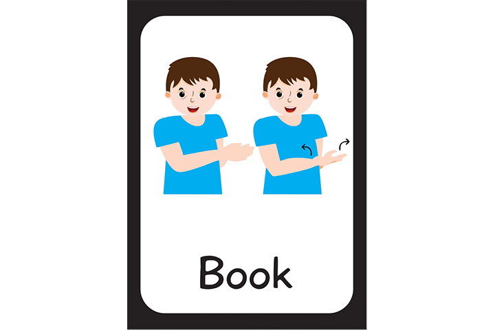 Book in sign language