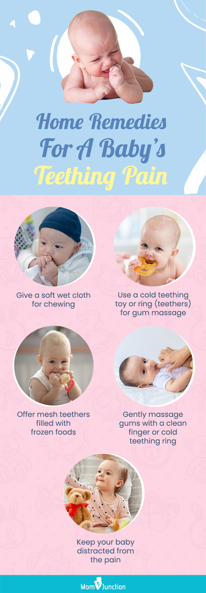 effective treatment methods for baby teething pain (infographic)